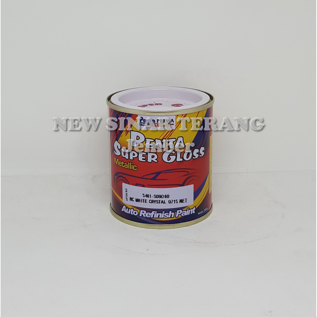 Cat Penta Super Gloss NC White Crystal Metallic 200cc (utk Wilayah Sumsel, Lampung, Jawa & Bali)