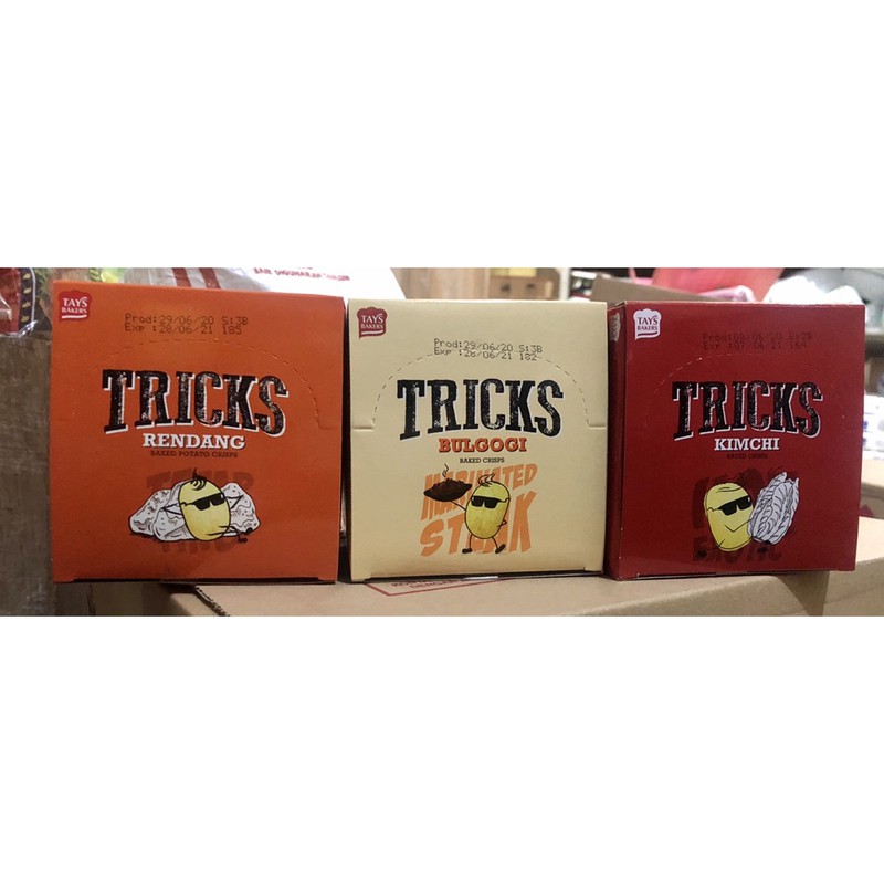 TRICKS Baked Crisp 1 box isi 10