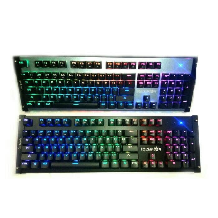 Imperion centipada Keyboard Gaming mechanical RGB Blue switch