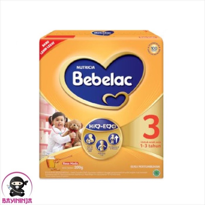 

BEBELAC 3 Madu Susu Box 200 g T-Ninjabayi 01