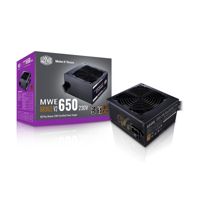 PSU Cooler Master MWE 650 V2 80+ BRONZE | Power Supply 650W