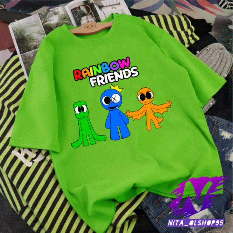 baju anak rainbow friends kaos anak rainbow friend baju kaos anak atasan rainbow