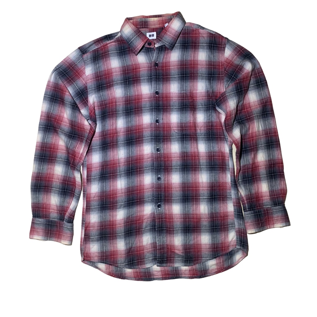 Uniqlo Flannel Pria/Wanita