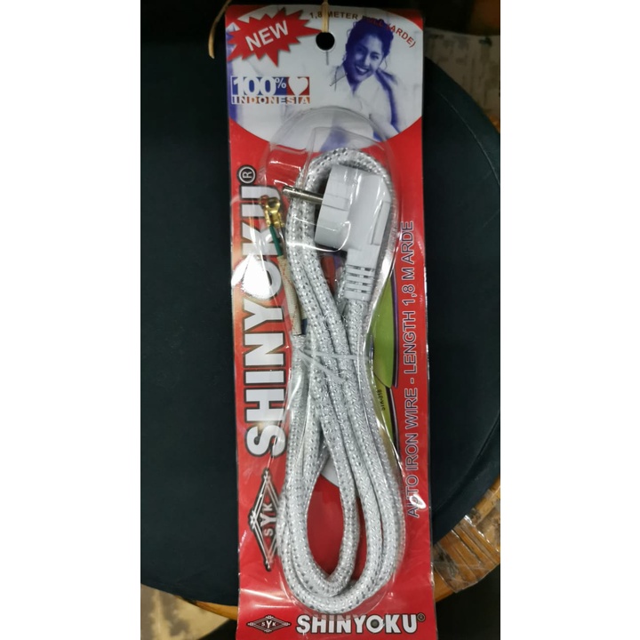 Kabel Setrika Kabel Isi 2 1.8m Sparepart Strika Made In Indonesia SNI