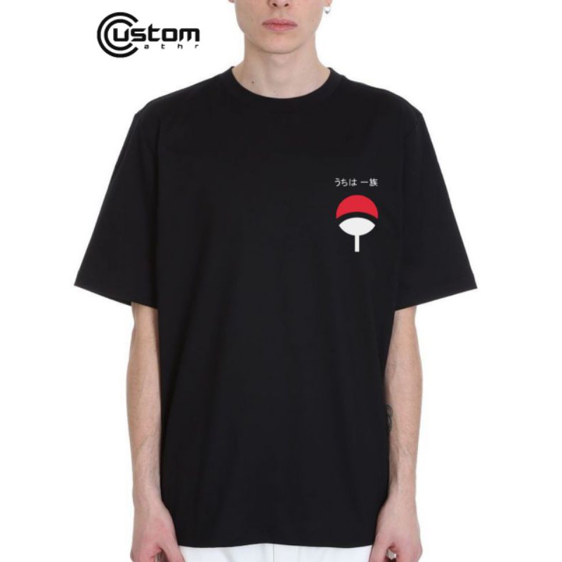 KAOS NARUTO UCIHA MURAH ORIGINAL CUSTOM