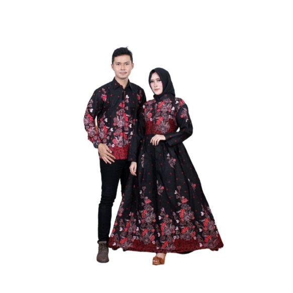 Maura Couple - Sania Ruffle Batik Couple ori Ndoro jowi DNT Garansi Termurah Shopee