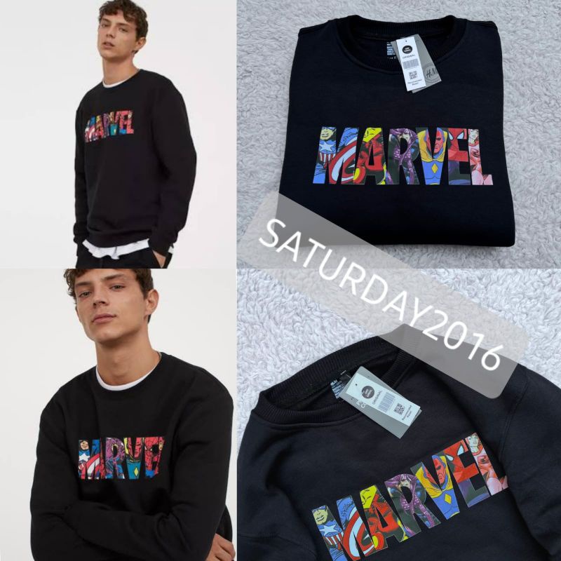 Crewneck Marvel / Sweater Marvel Premium