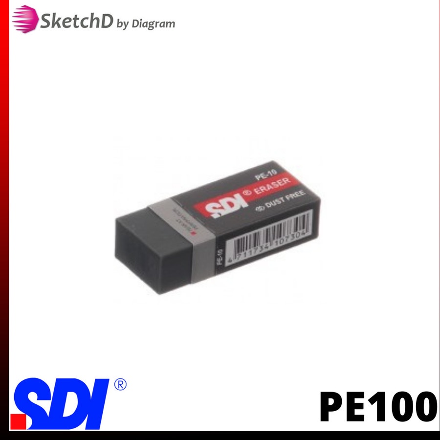 

Penghapus hitam kecil SDI PE10 - Eraser