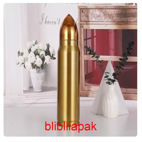 Termos Peluru / Termos Stainless Steel Model Peluru 500ml (H6067)