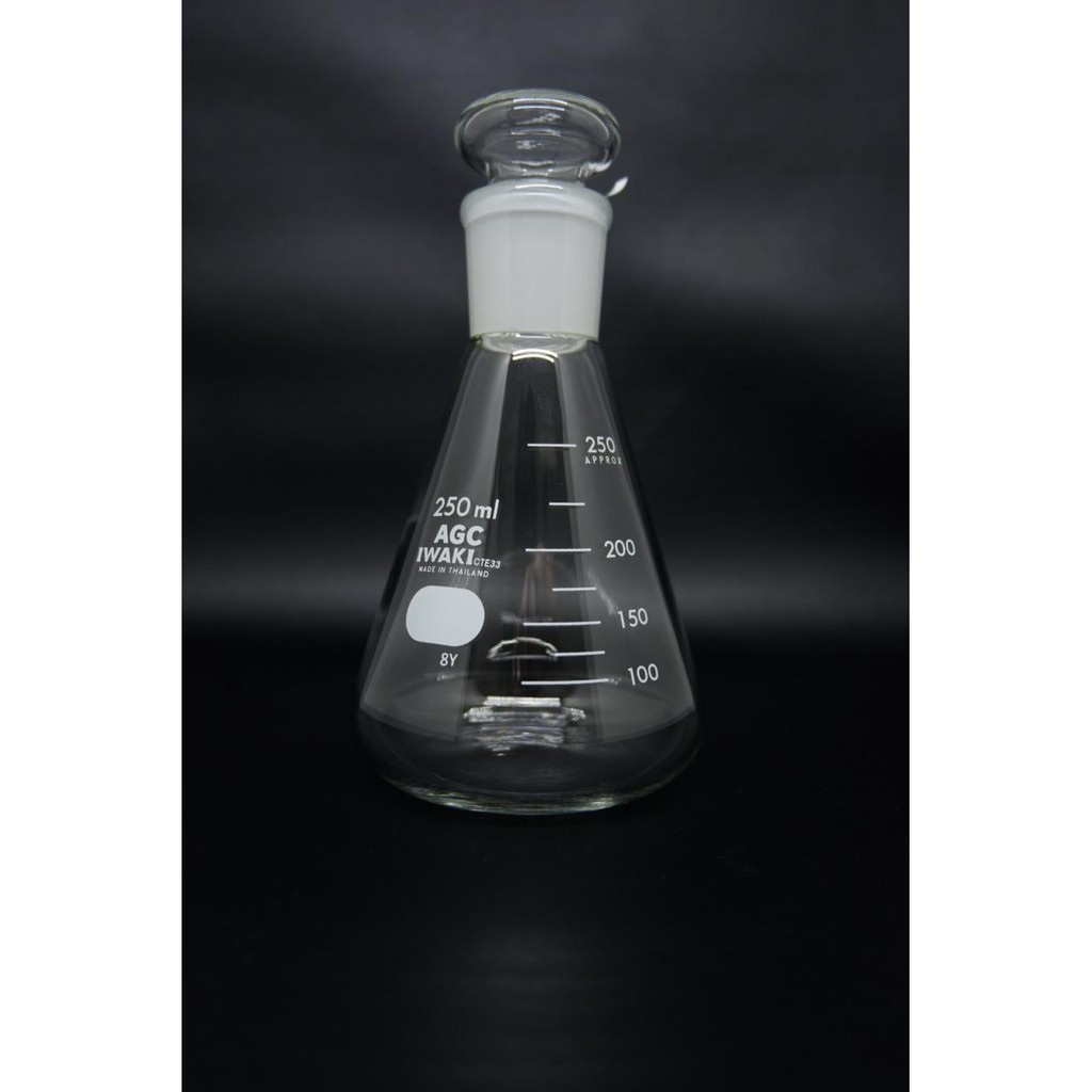 Labu Erlenmeyer Tutuperlenmeyer Tutup Iwaki 250 Ml Iwaki 1rf0 Shopee Indonesia 1846