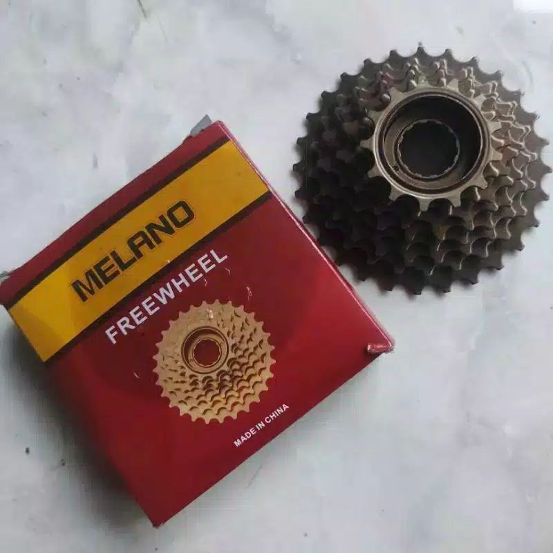 Melano  Sprocket / Gear Tumpuk / Gir Belakang Sepeda 8 SPEED DRAT ULIR 13T - 28T