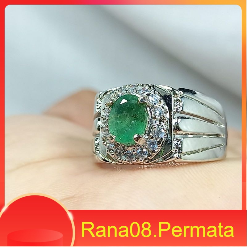 Batu Zamrud Colombia/Emerald Berly Asli Natural