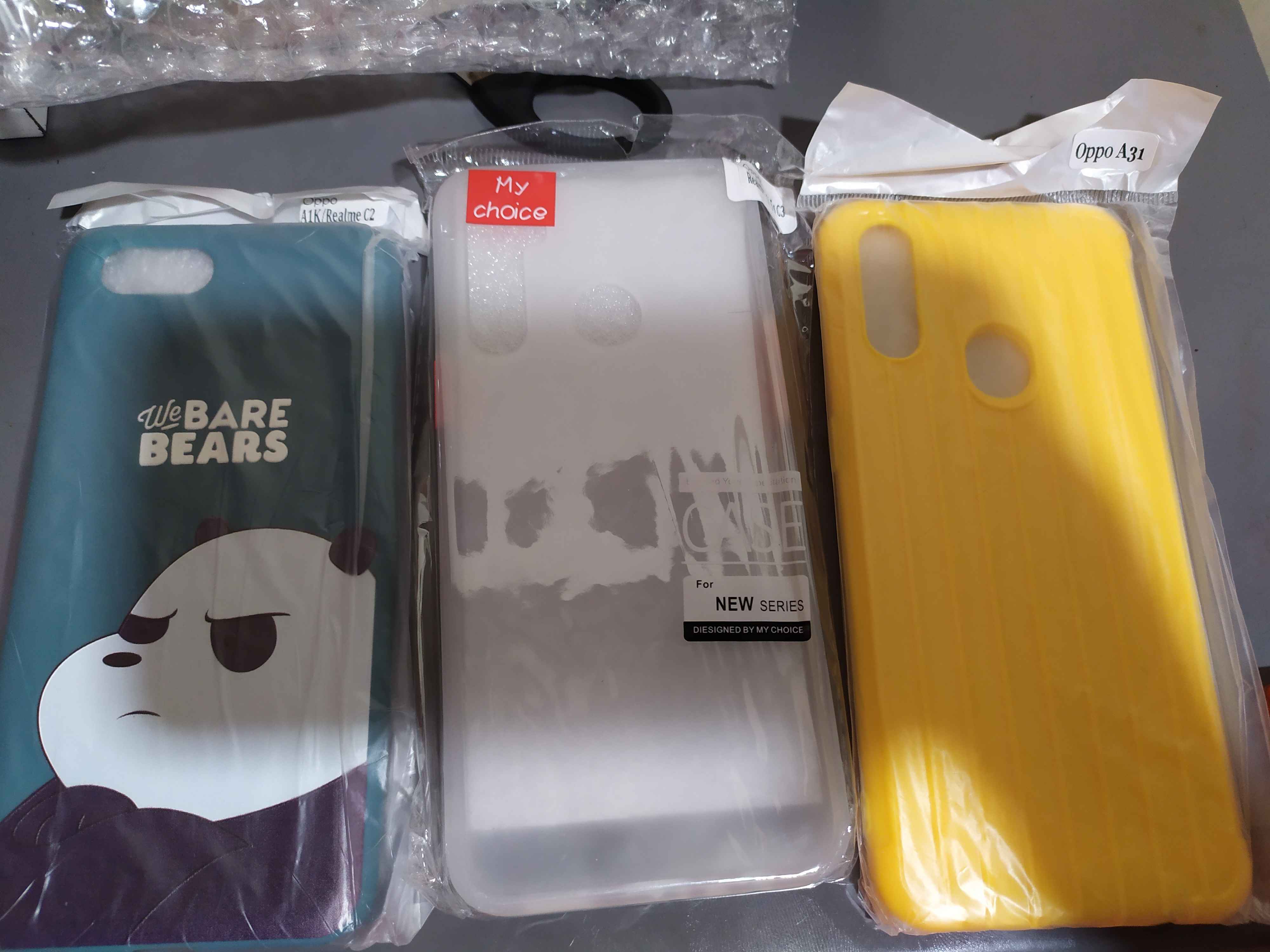 We Bare Bears Case IPhone 6 7+ 8 Plus 11 Pro Max Oppo A3s