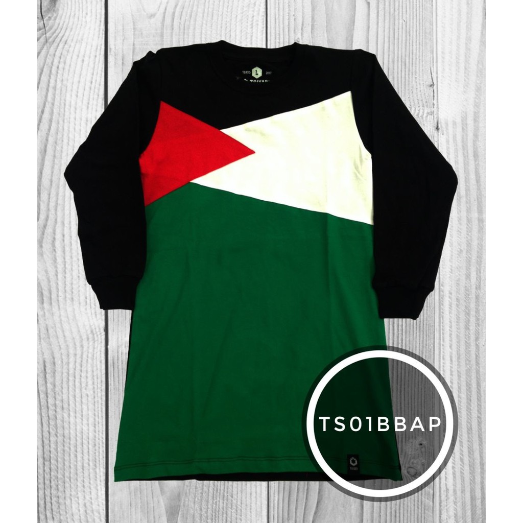 KAOS ANAK PALESTINA PEREMPUAN - BENDERA PALESTINA