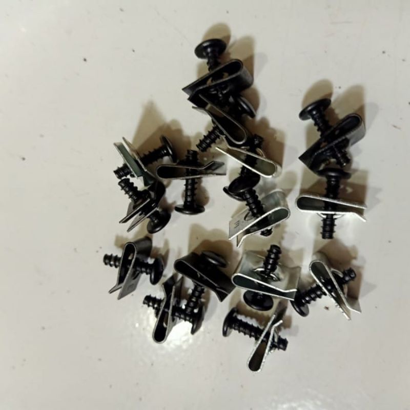 Baut klip body Bolt frame baut kancing bodi Honda all matic Beat Scopy Vario fi pop esp spacy fi pnp