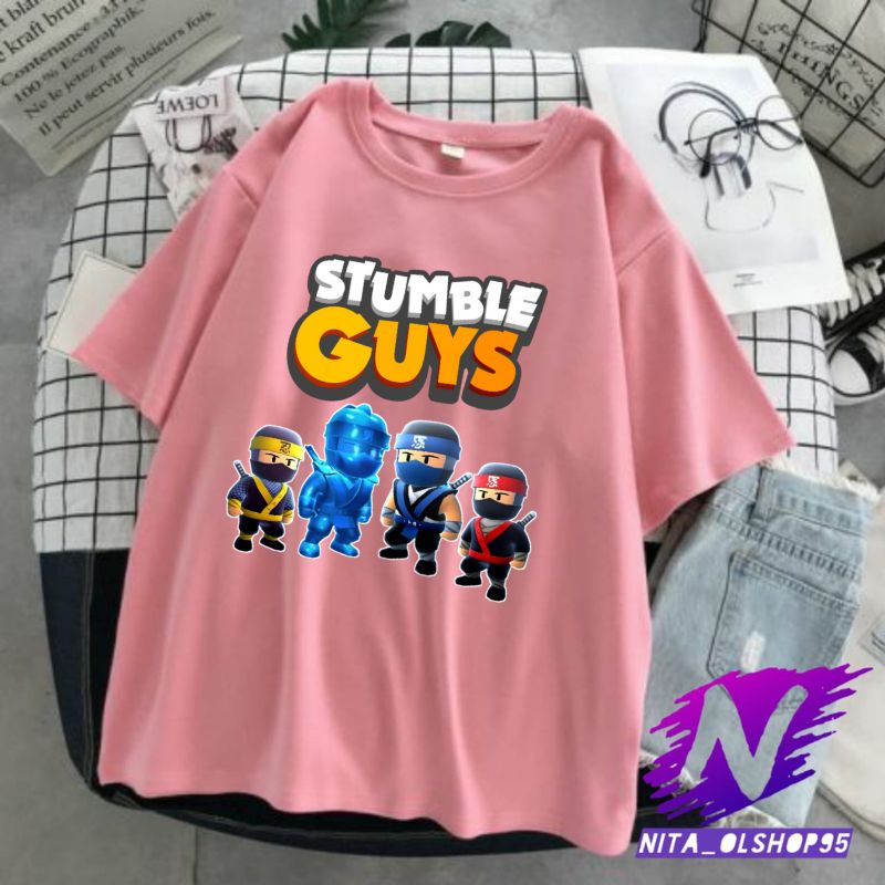 BAJU STUMBLE GUYS KAOS ANAK STUMBLE GUYS NINJA