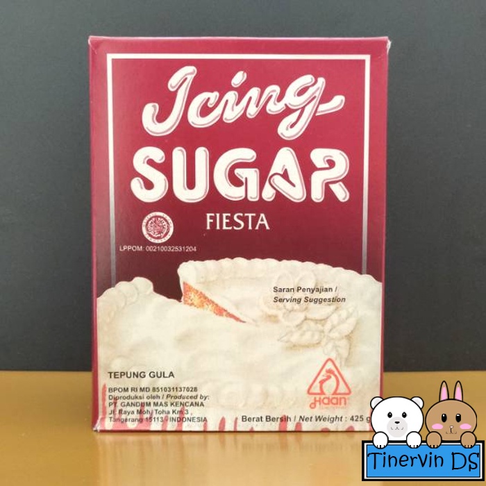 

Icing Sugar / Gula Donut - Haan Fiesta - 425 gram