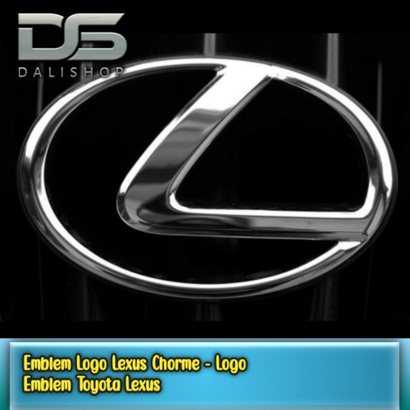 Emblem Logo Lexus Chorme - Logo Emblem Toyota Lexus