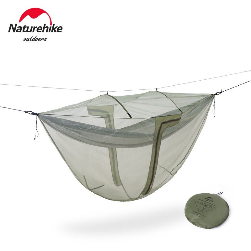 HAMMOCK MOSQUITO NET NATUREHIKE NH21DC00A TEMPAT TIDUR GANTUNG AYUNAN HIKING BERKEMAH TRAVELLING ULT