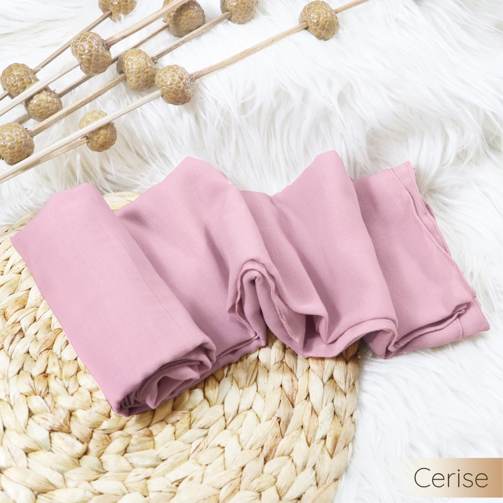 Hijab Pashmina Voal Arabian | Bahan Voal Arabian | Hijab Daily By Shaybee.id-Cerise