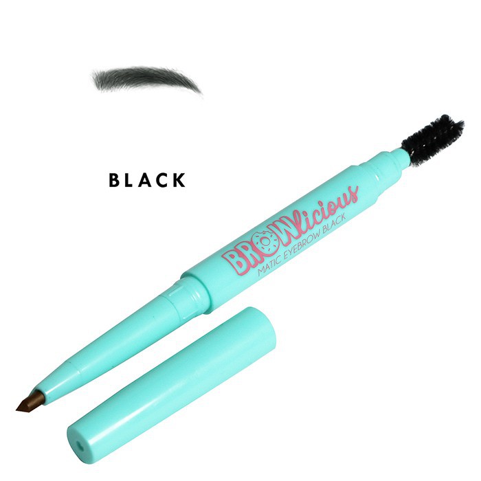 (BPOM) Marshwillow Browlicious Matic Eyebrow by Natasha Wilona - PENSIL ALIS MATIC 2 sisi | Marshwillow Pretty Me Perfectly Defined Eyebrow