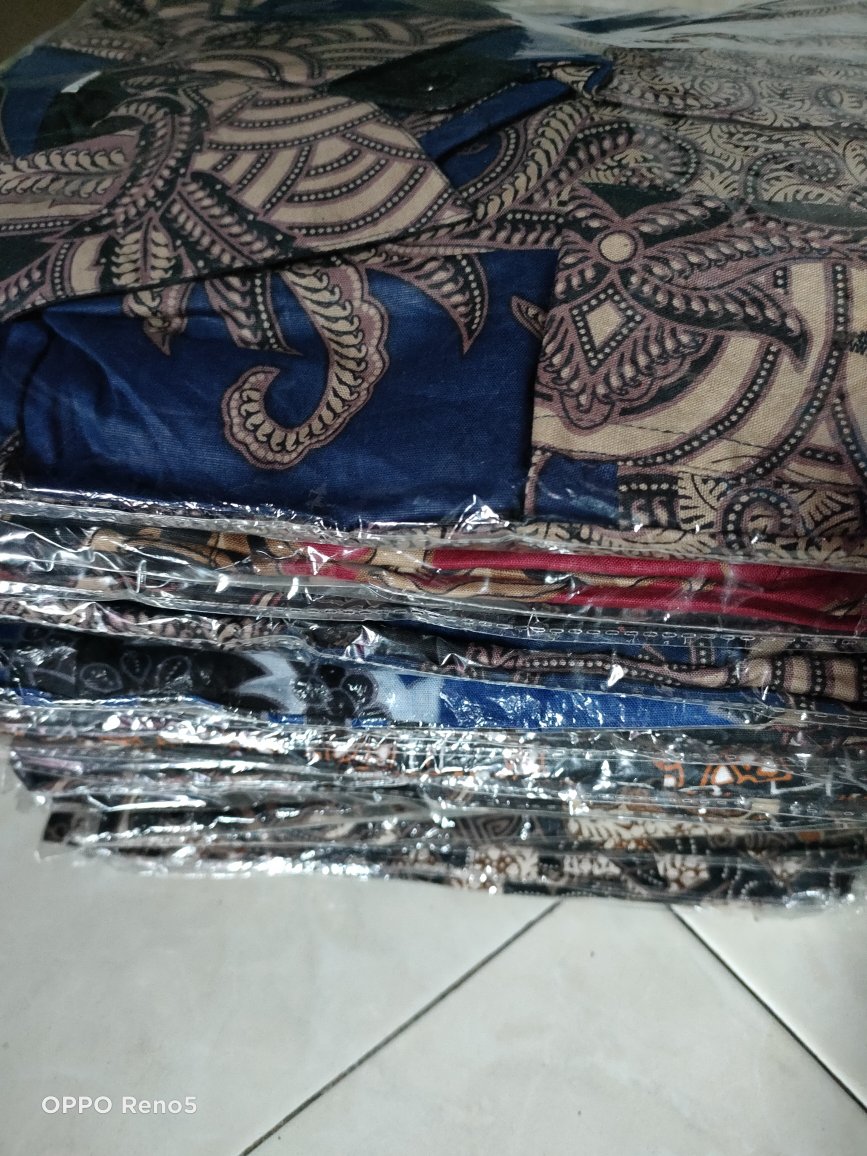 Hem Batik Pria Jumbo Lengan Pendek M L Xl Xxl 3xl 4xl 5xl 6xl 7xl & 15xl Batik Pria