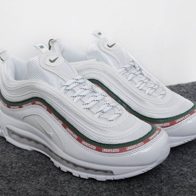 NIKE AIR MAX 97 X UNDEFEATED - PUTIH MERAH  ORIGINAL QUALITY 1:1