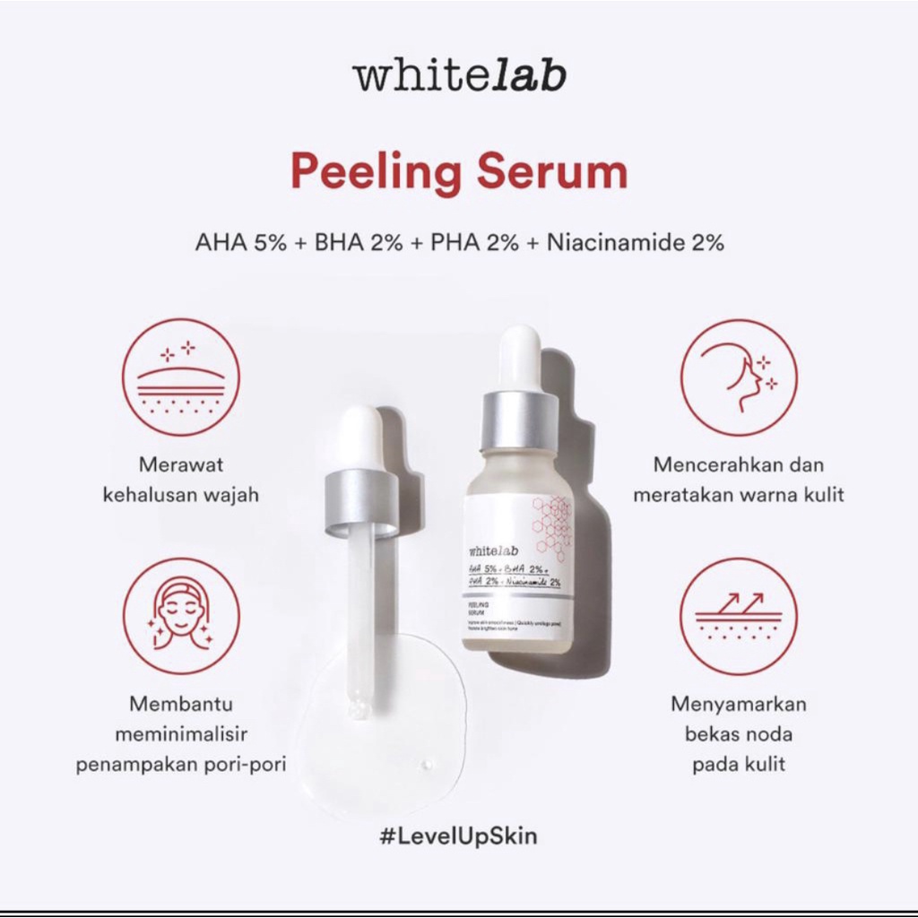 Whitelab Peeling Serum AHA BHA PHA 15ml