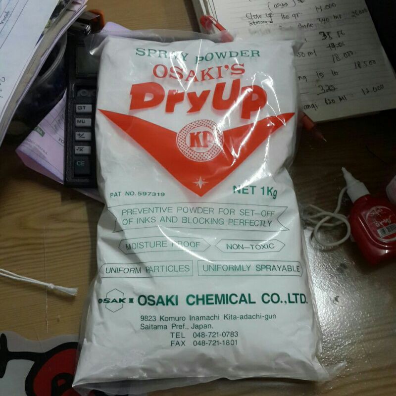 

Spray powder osaki's dry up isi 1 kg