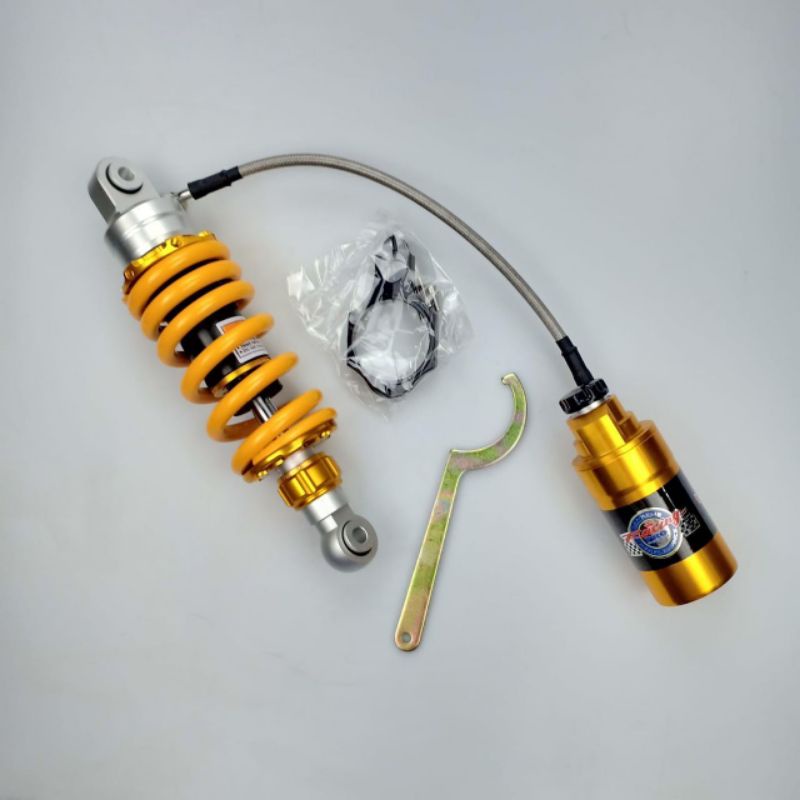 Shock monoshock moto1 moto 1 Ninja rr kuning tabung pisah klik fungsi original