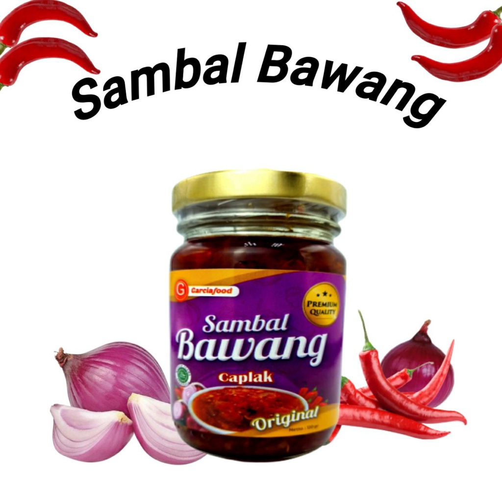 

Super Promo Sambal Bawang 100gr (Garciafood)