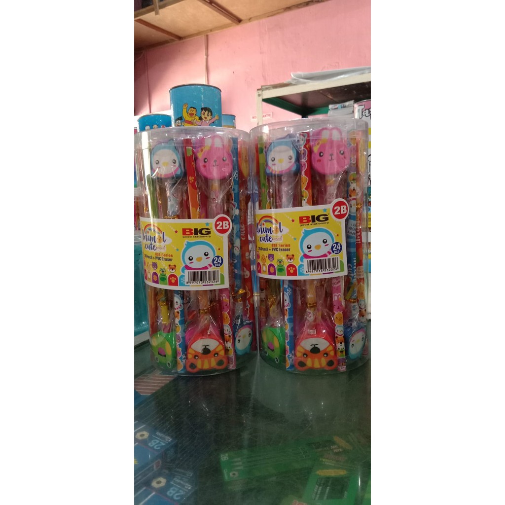 

Pensil Dan Penghapus Big Karakter (2B)