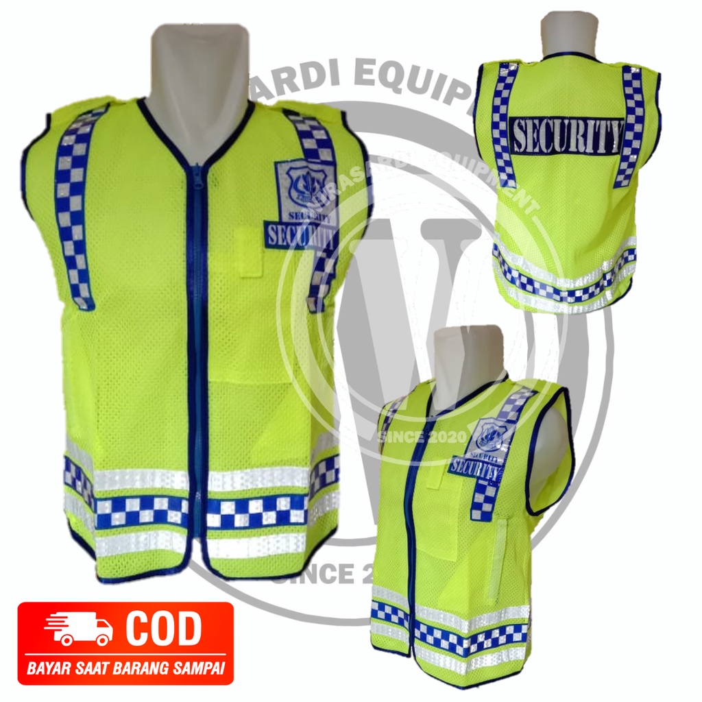 Rompi security vest POLISI rompi Pria SECURITY/DISHUB/POLISI/Terbaru