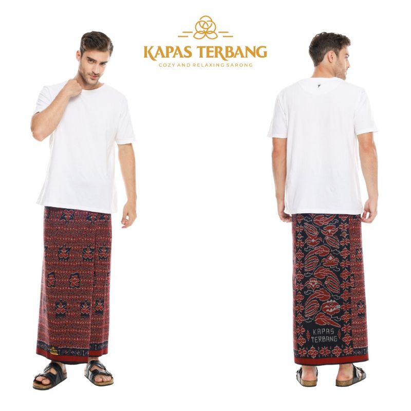 Sarung Kapas Terbang Goyor Hitam