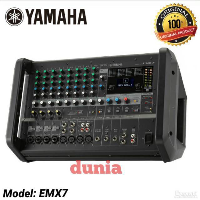 Ds Power Mixer Yamaha EMX 7 (12 channel)