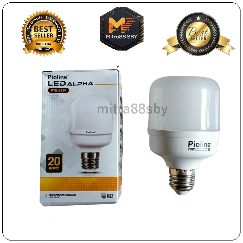 Mitra88sby Lampu led murah BOHLAM TBULB KAPSUL TABUNG PIOLINE 5 watt 10 W  15 W 20W 30W