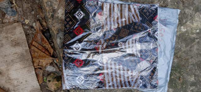 Bswart Batik Hrb026 Kenongo Hem Pendek Padi Pekalongan M L Xl Batik Pria Murah Modern Grosir