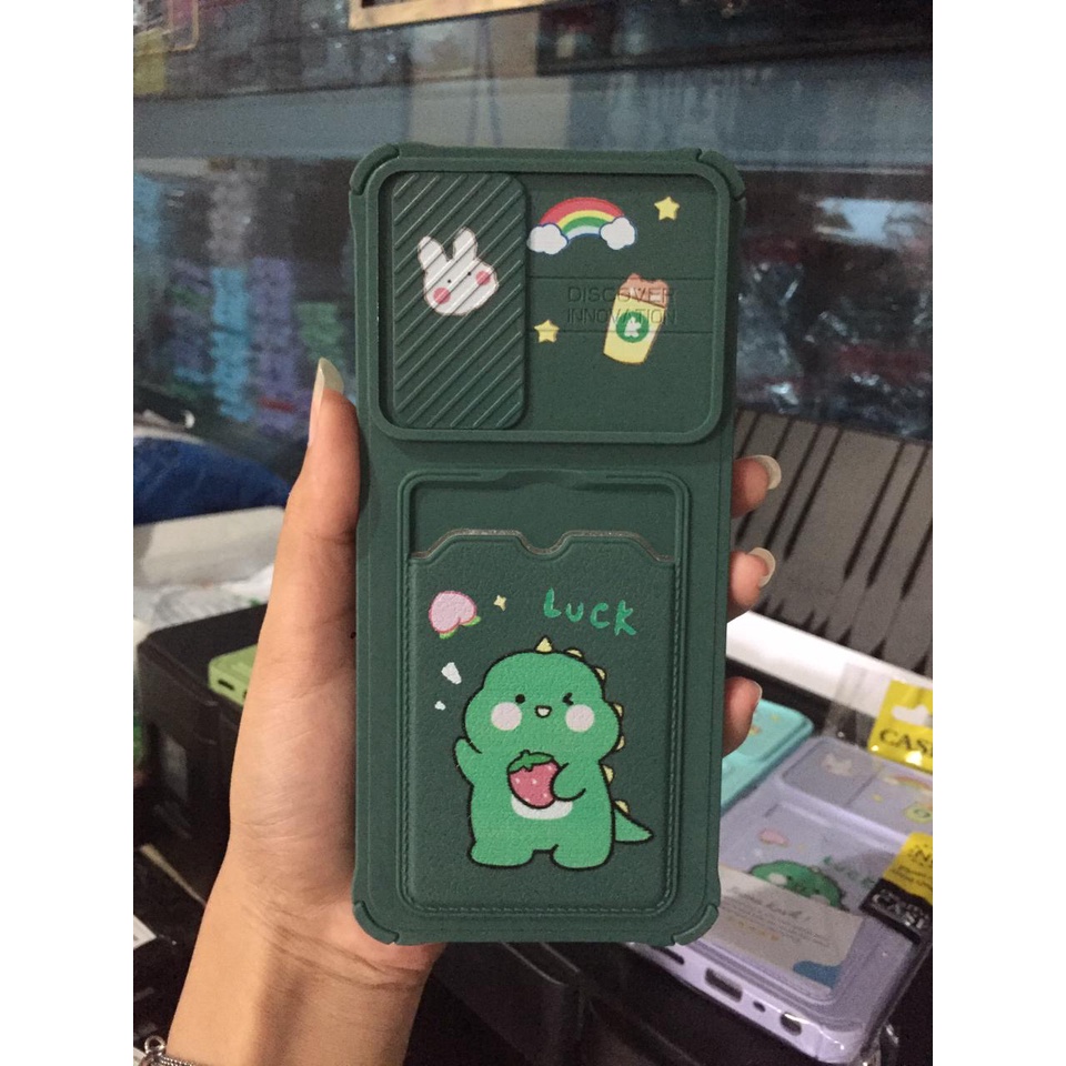 softcase slide card xiaomi redmi note 11 pro   note 8   10c   note 8 pro   note 11   8a  motif ss69 
