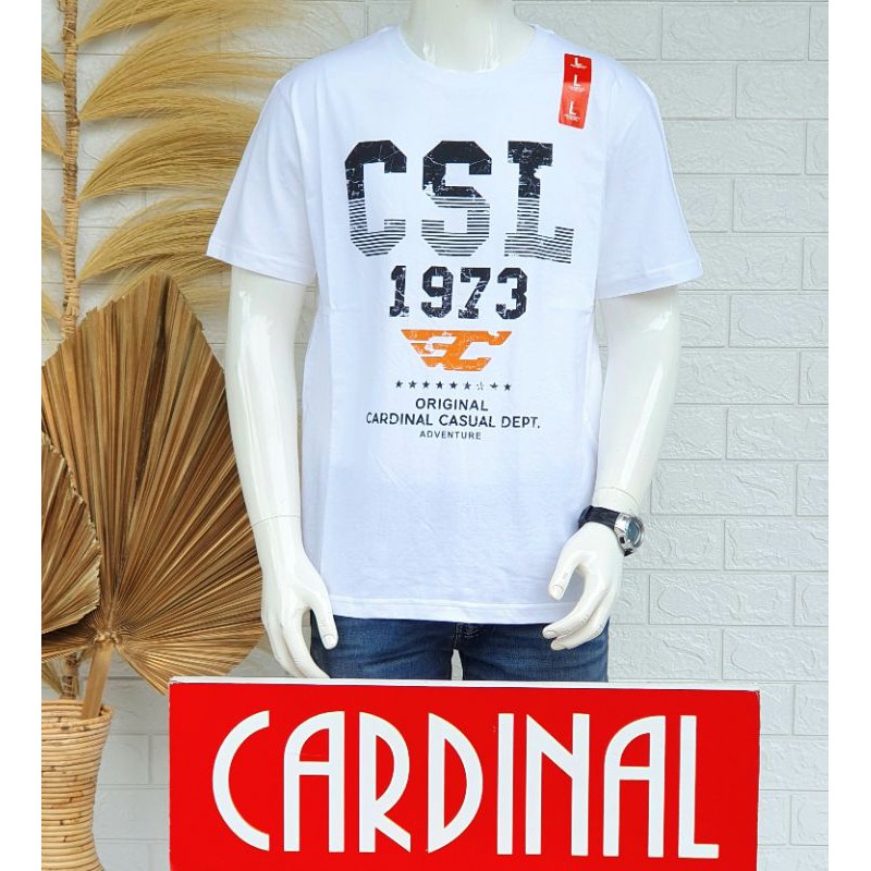 Kaos CARDINAL Casual Oblong 4 motif ORIGINAL100%/modernjombang