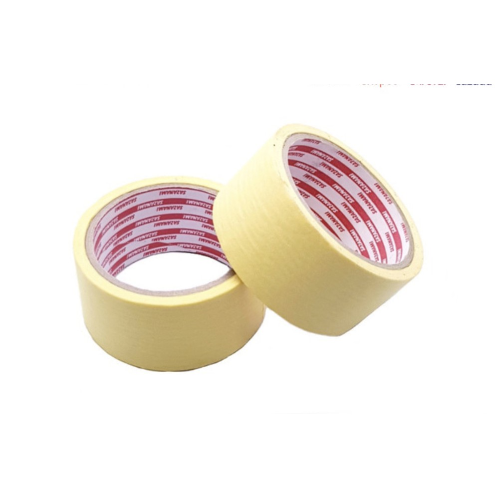 

Masking Tape / Lakban kertas 2" x 15m sazanami Tape
