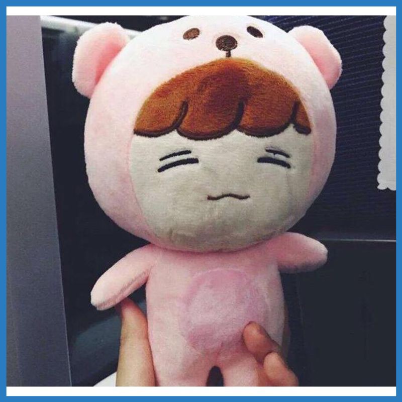 BONEKA KARTUN UN1 BONEKA EXO LAY LUHAN CHANYEOL BAEKHYUN IMRT