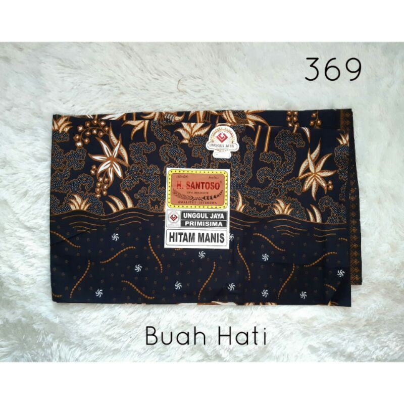 KAIN BATIK / KAIN JARIK H.SANTOSO HITAM MANIS