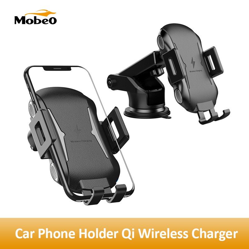 

Mobeo Car Wireless Charger HP / Wireless qi Otomatis Sensor Sentuh