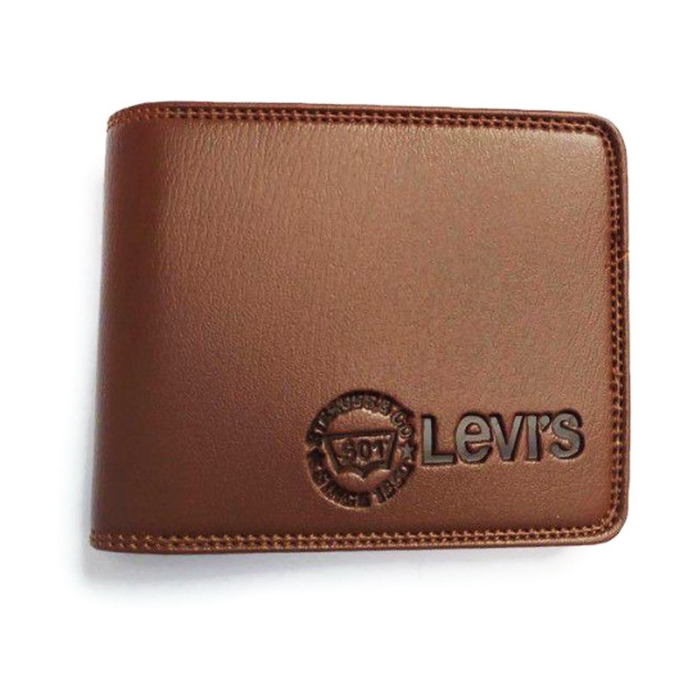 SHOPEE 6.6 SUPER SALE!! Dompet Pria Full Kulit Model 3 Dimensi Dompet Pendek Remaja Dompet Slot Kartu terbanyak Men Wallet Fashion Trendy