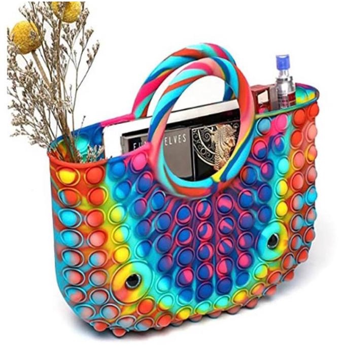 Tas Pop It Sultan Ratu Queen Bag Jumbo Fidget Toys Viral Tiktok 2022
