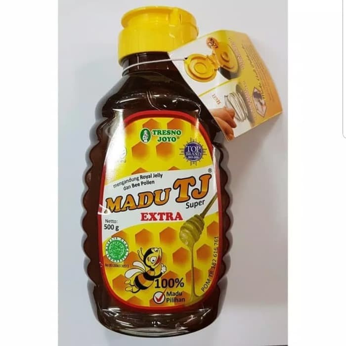 Madu TJ 500 gr Madu Kesehatan Daya Tahan Tubuh ORIGINAL-BPOM