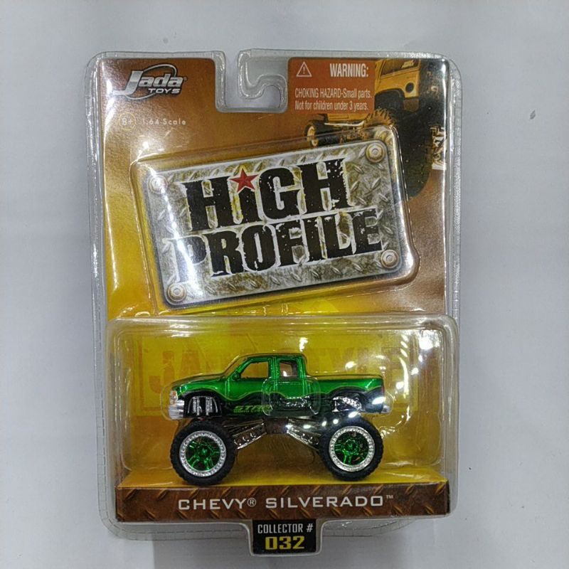 Jada High Profile Chevy Silverado Green