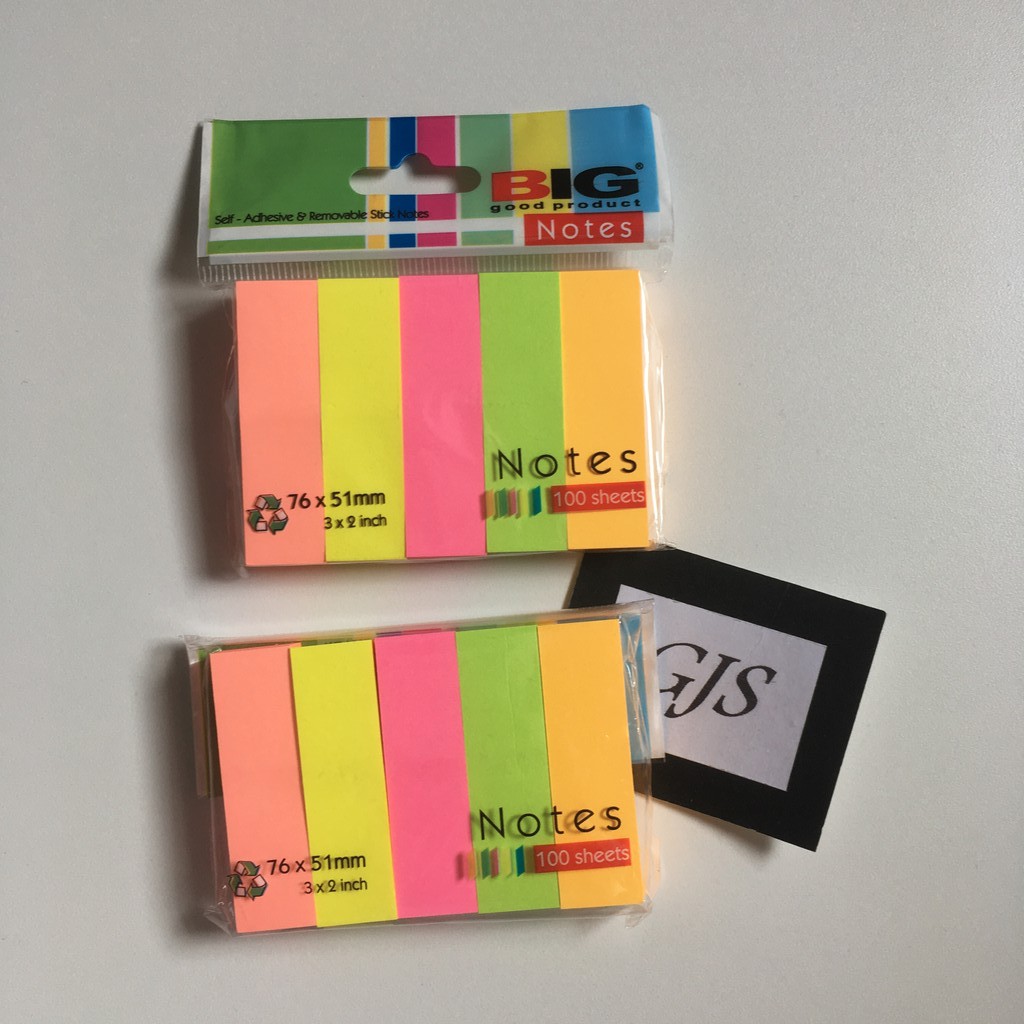 

Stick Notes BIG/Self Adhesive Notes BIG 5 (15.2 x 51)