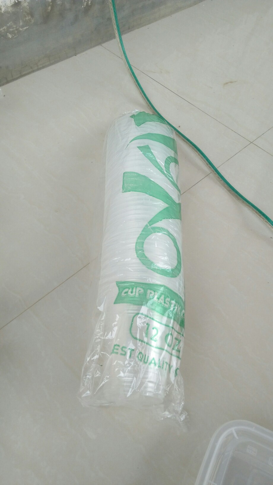 [50 Pcs] Gelas Plastik Pop Ice Polos 12 Oz
