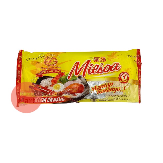 

Miesoa / Misua Instant Cap Burung Layang (Ayam Bawang)
